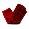 Slipper Socks McKesson Unisex Adult X-Large Double Tread Single Patient Use Red MK-1253300