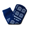 Slipper Socks McKesson Unisex Adult X-Large Double Tread Single Patient Use Royal Blue MK-1253301