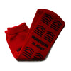 Slipper Socks McKesson Unisex Adult X-Large Single Tread Single Patient Use Red MK-1253303