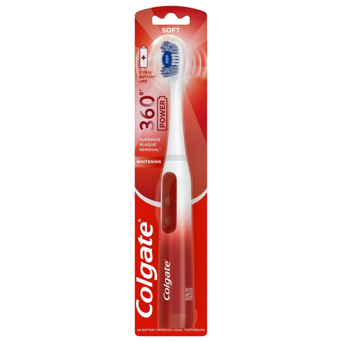 Sonic Toothbrush Colgate® 360°® Optic White Red / White Adult  (12/CS) MK-1253314