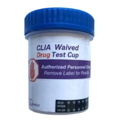 Drugs of Abuse Test Kit AMP1000, BAR300, BUP10, BZO300, COC300, EDDP300, MDMA500, mAMP/MET1000, MOP300, MTD300, OXY100, PCP25, TCA1000, THC50 25 Tests CLIA Waived BOX OF 25 MK-1253325