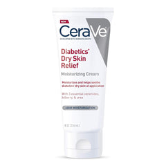 Hand and Body Moisturizer CeraVe® Diabetics' Dry Skin Relief 8 oz. Tube Unscented Cream MK-1253470