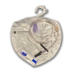 Urinary Drain Bag Greystone Medical Anti-reflux Valve Sterile 2,000 mL (20/CS) MK-1253855