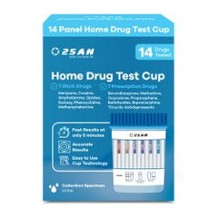 Drugs of Abuse Test Kit 2San AMP, BAR, BUP, BZO, COC, mAMP/MET, MDMA, MTD, OPI, OXY, PCP, PPX, TCA, THC 1 per Kit (18 Kits per Case) CLIA Waived KIT OF 1 MK-1254001