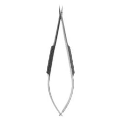 Microsurgical Needle Holde V. Mueller® 5-1/4 Inch Length 8 mm, Curved, Delicate Jaw Round Handle Each MK-1254296