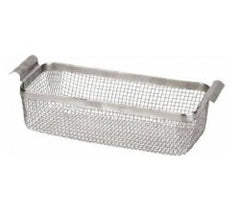 Ultrasonic Cleaner Basket Wire Mesh Stainless Steel 4-1/2 X 11-1/3 Inch Each MK-1254364