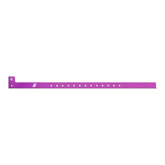 Identification Wristband Conf-ID-ent™ Alert Band Permanent Snap Dove "DNR" Narrow GRAPE ADLT/PED (500/CS) MK-1254761