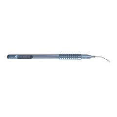 Tissue Placement Forceps Coronet® Tan EndoGlide™ 23 Gauge 1 mm Jaw Opening, Curved Tip Surgical Grade Each MK-1255737