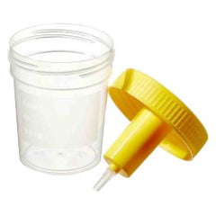 Urine Specimen Container with Integrated Transfer Device Fisherbrand™ 120 mL (4 oz.) Patient Information Sterile PACK OF 1 MK-1256176
