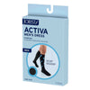 Compression Stocking Jobst® Activa Knee High X-Large Black Closed Toe MK-1256251