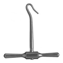 Wire Saw Handle Gigli, T-Shaped, Stainless Steel, Reusable Pair of 1 MK-1256288