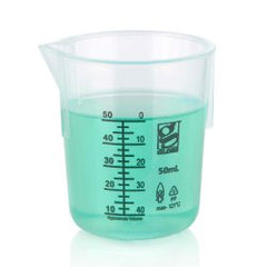 Laboratory Beaker Diamond® Essentials™ Griffin Low-Form Polypropylene 50 mL BAG OF 12 MK-1256344