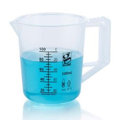 Laboratory Beaker Diamond® Essentials™ Griffin Low-Form Polypropylene 100 mL EACH MK-1256345