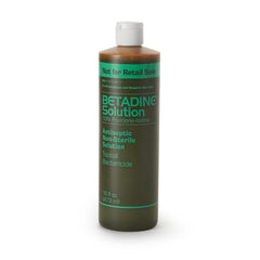 Skin Prep Solution Betadine® 16 oz. Bottle 10% Strength Povidone-Iodine NonSterile SOL 10% 16OZ (12/CS)2/CS) MK-1257421