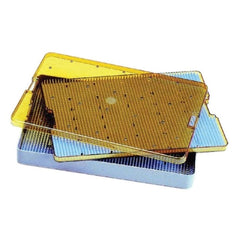 Sterilization Tray with Lid PST 3/4 X 2-1/2 X 6 Inch  MICRO PST PLAS UNIV 2.5X6X3/4" MK-1257508
