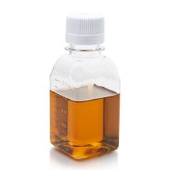 Media Bottle Diamond® RealSeal™ Square PETG / HDPE 250 mL TR OF 24 MK-1257666