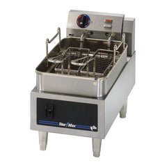 Countertop Electric Fryer Star® Stainless Steel  W/TWIN BASKETS S/STL 15LB D/S MK-1257830