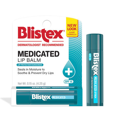 Lip Balm with Sunscreen Blistex® Medicated 0.15 oz. Ointment Tube Flavored MEDI W/SPF150.15OZ (12/CT) MK-1257898