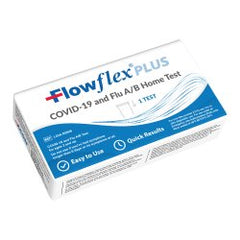 Respiratory Test Kit Flowflex® Plus COVID-19 and Flu A / B Home Test 1 Test per Kit BX/CS MK-1257910