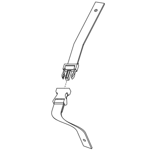 Apollo Replacement Safety Strap Kit For Apollo Advantage Bath Chair F/BATHTUB CHAIR D/S MK-1258661