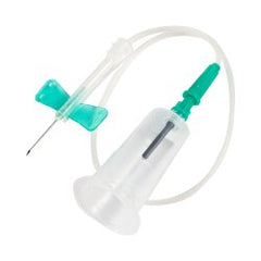 Blood Collection Set with Holder 21 Gauge 3/4 Inch Needle Length Safety Needle 12 Inch Tubing Sterile PK/CS MK-1259496
