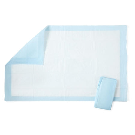 Disposable Underpad Protection Plus™ 36 X 36 Inch Fluff / Polymer Heavy Absorbency  (5/BG 10BG/C MK-1259666