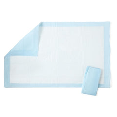 Disposable Underpad Protection Plus™ 36 X 36 Inch Fluff / Polymer Heavy Absorbency  (5/BG 10BG/C MK-1259666