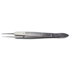 Suture Forceps Symmetry® Castroviejo 4 Inch Length OR / Surgical Grade Stainless Steel NonSterile NonLocking Thumb Handle Straight 1 X 2 Teeth EACH MK-1259760