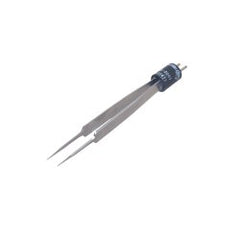 Bipolar Forceps Olsen® 4 Inch Length OR / Surgical Grade Stainless Steel NonSterile NonLocking Thumb Handle Straight 0.4 mm Wide Tips EACH MK-1259770