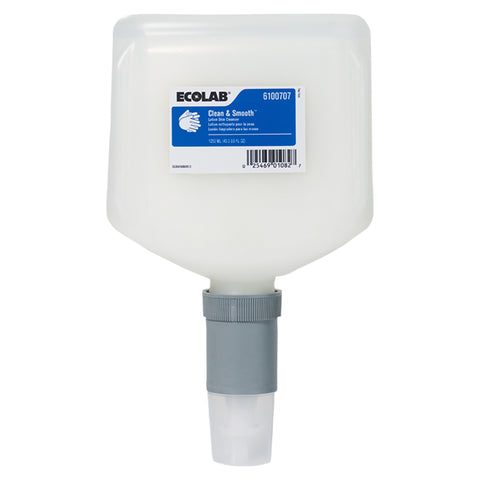 Soap Ecolab® Clean & Smooth® Liquid 1,250 mL Dispenser Refill Bottle Honey Almond Scent (4/CS) MK-1259971