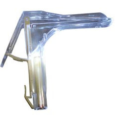 Vaginal Speculum MedGyn Graves-Pederson Sterile Polystyrene Small Double Blade Duckbill Disposable Built-In Light Source Box of 100 MK-1260173