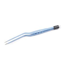 Bipolar Forceps Olsen® 7-1/2 Inch Length OR / Surgical Grade Stainless Steel NonSterile NonLocking Thumb Handle Straight 1.5 mm Wide Tips EACH MK-1260894