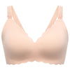 Nursing Bra Momcozy Jelly Strip 34 to 36 Inch Chest Medium Beige Back Hook and Eye Closure Adjustable Shoulder Strap  MK-1261823