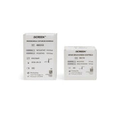 Control Set iScreen™ Cup Urine Drug Test Positive Level / Negative Level 2 X 10 mL KIT OF 1 MK-1262051