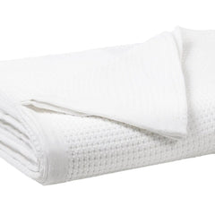 Blanket Lynova® 72 X 90 Inch Cotton ,WAFFLE LYNOVA WHT TWIN (12/DZ) D/S MK-1262435