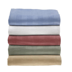 Blanket Medline Herringbone 70 X 108 Inch Cotton / Polyester 3 lbs. SPREAD HERRINGBONE WHT MK-1262542