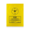 McKesson  Hazardous Drug Bag Caution / Chemotherapy Drug / Observe Safety Precautions for Handling and Administration / Transport Bag Clear / Yellow 12 X 15 Inch MK-1262645