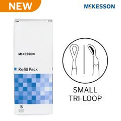 Ear Curette Pack McKesson Single-ended Handle 5 mm Tip Lighted Small Tri-Loop Tip BX/CS MK-1265376