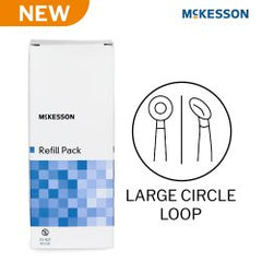 Ear Curette Pack McKesson Single-ended Handle 3 mm Tip Lighted Large Circle Loop Tip BX/CS MK-1265377