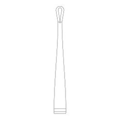 Ear Curette Pack McKesson Single-ended Handle 8 mm Tip Lighted Large Spoon Tip BX/CS MK-1265378