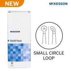 Ear Curette Pack McKesson Single-ended Handle 3 mm Tip Lighted Small Circle Loop Tip BX/CS MK-1265379