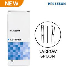 Ear Curette Pack McKesson Single-ended Handle 6 mm Tip Lighted Narrow Spoon Tip BX/CS MK-1265381
