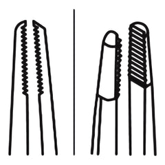 Ear Curette Pack McKesson Single-ended Handle Lighted Tweezer Tip BX/CS MK-1265382