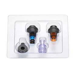 Endoscope Valve Kit Defendo™ Sterile, Single Use, 4-Piece Kit: Air / Water, Suction, Biopsy Valves, Endogator Connector BOX OF 50 MK-1266506