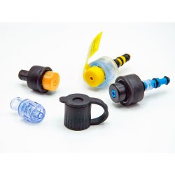 Endoscope Valve Kit Defendo™ Sterile, Single Use, 5-Piece Kit: Air / Water, Suction, Biopsy Valves, Endogator Connector, Cleaning Adapter BOX OF 50 MK-1266514