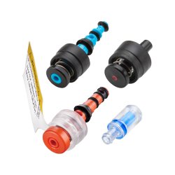 Endoscope Valve Kit Defendo™ Sterile, Single Use, 4-Piece Kit: Air / Water, Suction Valves, Endogator Connector, Cleaning Adapter BOX OF 50 MK-1266577