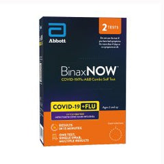 Respiratory Test Kit BinaxNOW™ COVID-19 / Flu A&B Combo Self Test 2 Tests per Kit KIT OF 2 MK-1266822