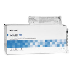 General Purpose Syringe McKesson 1 mL Luer Lock Tip Without Safety  LL W/O NDL 1CC (100/BX 18BX/CS) MK-1266868