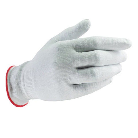 Cut Resistant Glove Liner Bioclean™ S-BCRL Full-Finger Dyneema® Fiber White Large (10PR/BG 10BG/CS) MK-1267679