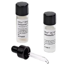 Microbiology Reagent BD Difco™ Salmonella O Antiserum Factor 4 Group B Serological Identification 3 mL EACH MK-1268169
